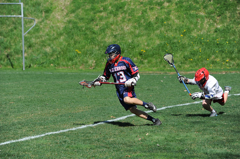 Perfect Performance Lacrosse player