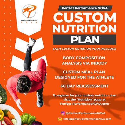 Custom Nutrition Plan | Perfect Performance NOVA | Performance Blog